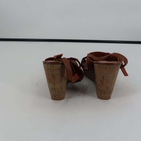 Lucky Brand Women's Carmel Weave Style Details Wedge Size 10 - Picture 10 of 11